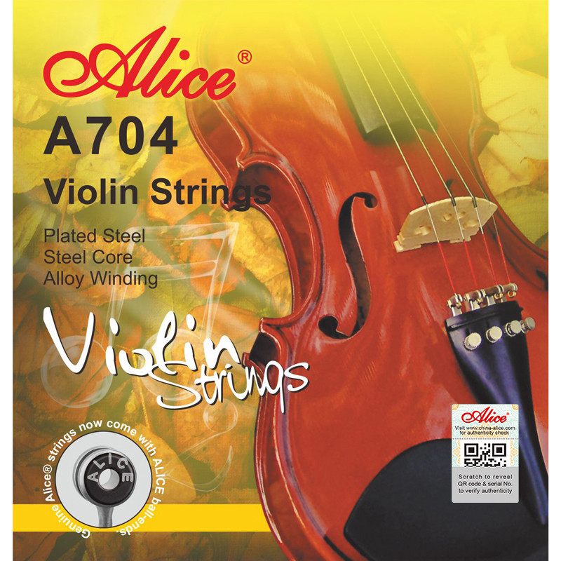 Струны для скрипки, Alice A704 - фото 1 - id-p102993911