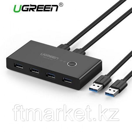 Switch UGREEN US216 2 In 4 Out USB 3.0 Sharing, 30768, фото 1