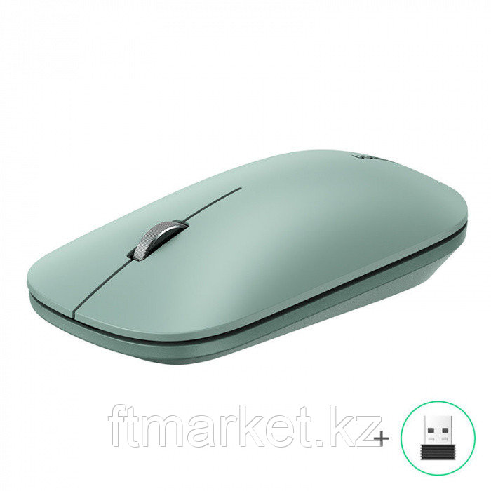 Беспроводная мышь UGREEN MU001 Wireless Mouse Green/No AA Battery inside, 90374