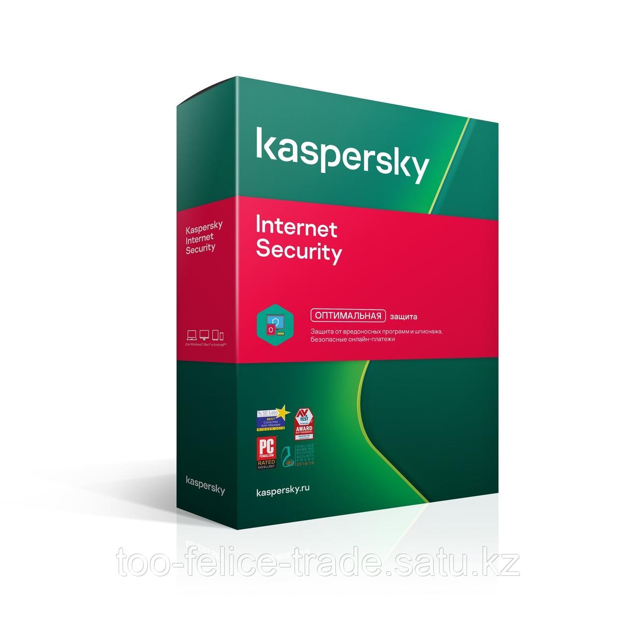 Программное обеспечение Kaspersky/Kaspersky Internet Security Kazakhstan Edition. 2021 Box 5-Device 1 year