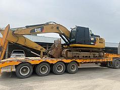 Трал перевозит спецтехнику по всему Казахстану 8