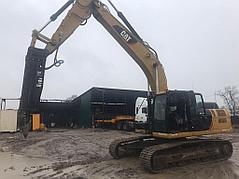 Гидромолот CAT B30 на базе экскаватора CAT326  6