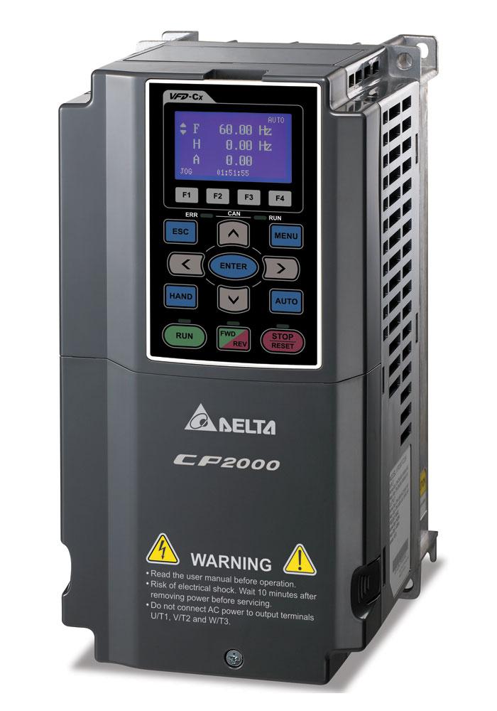 Преобразователь частоты DELTA CP2000 0,75 кВт - фото 1 - id-p103036330