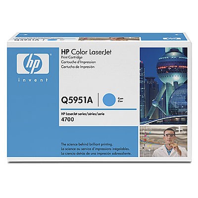 Картридж HP Q5951A для Color LJ 4700 cyan