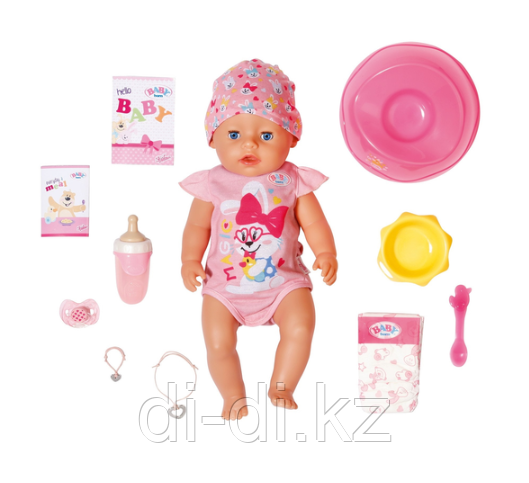Zapf Creation BABY born девочка с магическими глазками 43 см, 833698
