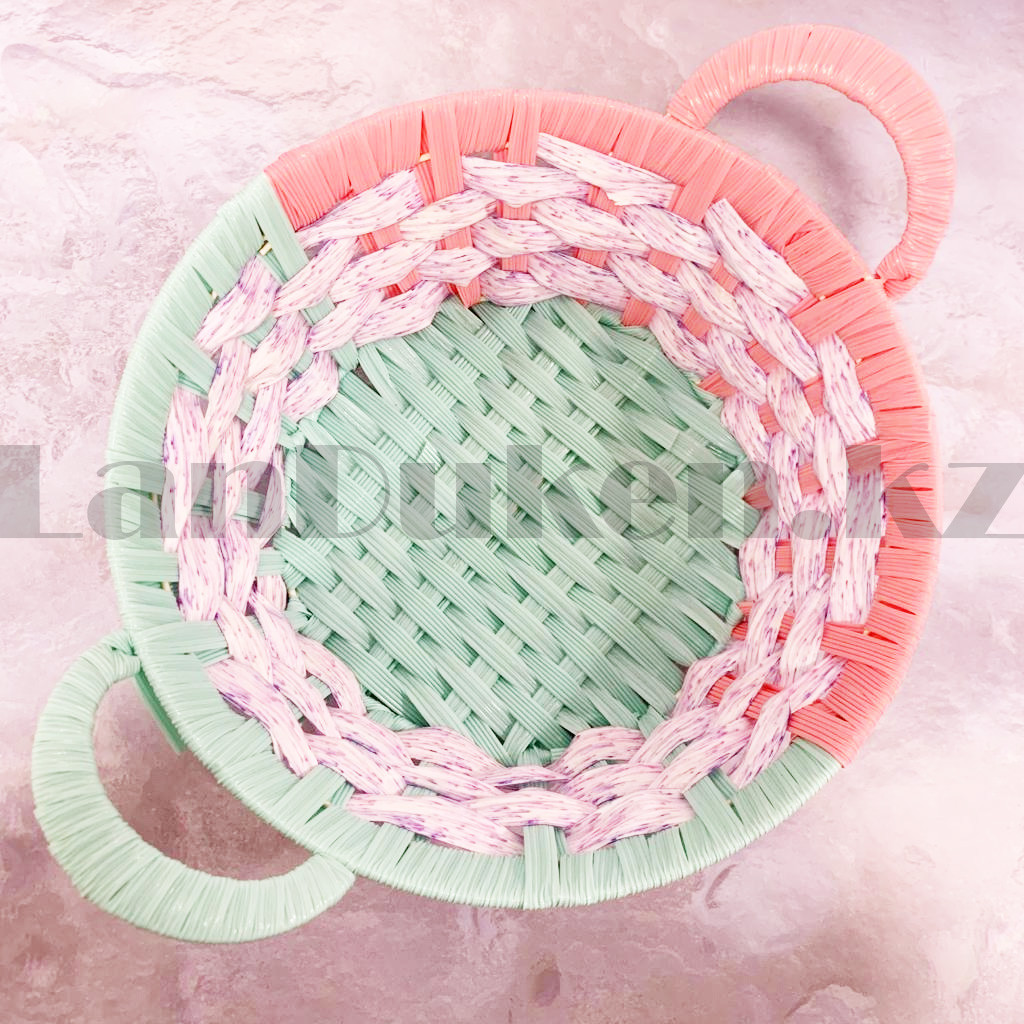 Корзина хлебница плетеная круглая 212 - фото 3 - id-p103045051
