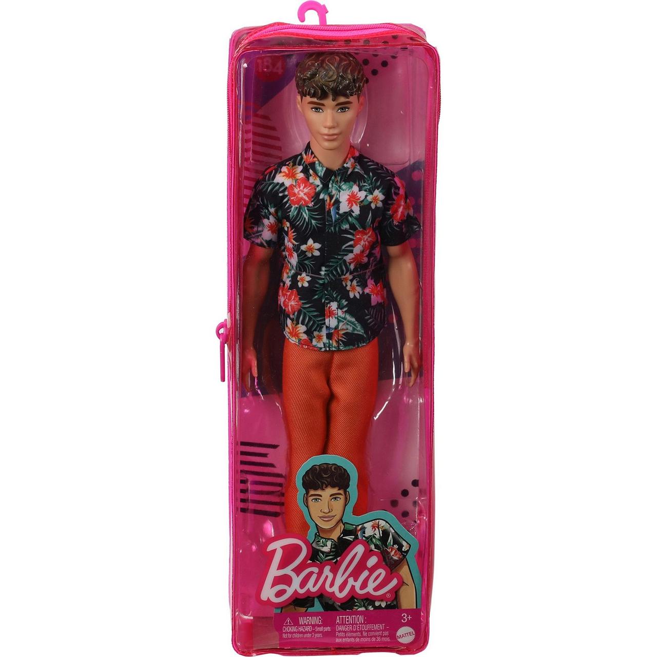 Barbie "Игра с модой" Кукла Кен в цветочной рубашке #184 в виниловой упаковке - фото 6 - id-p102972905