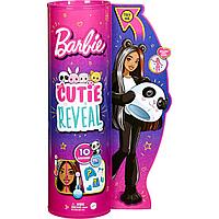 Barbie Милашка-проявляшка Кукла Панда Барби, Cutie Reveal HHG22