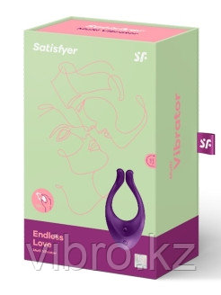 Вибратор для пар Satisfyer Endless Love, Фиолетовый