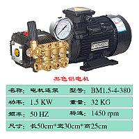 Помпа для автомойки самообслуживания (Насос высокого давления BM1525, 250 бар, 15 л/мин)