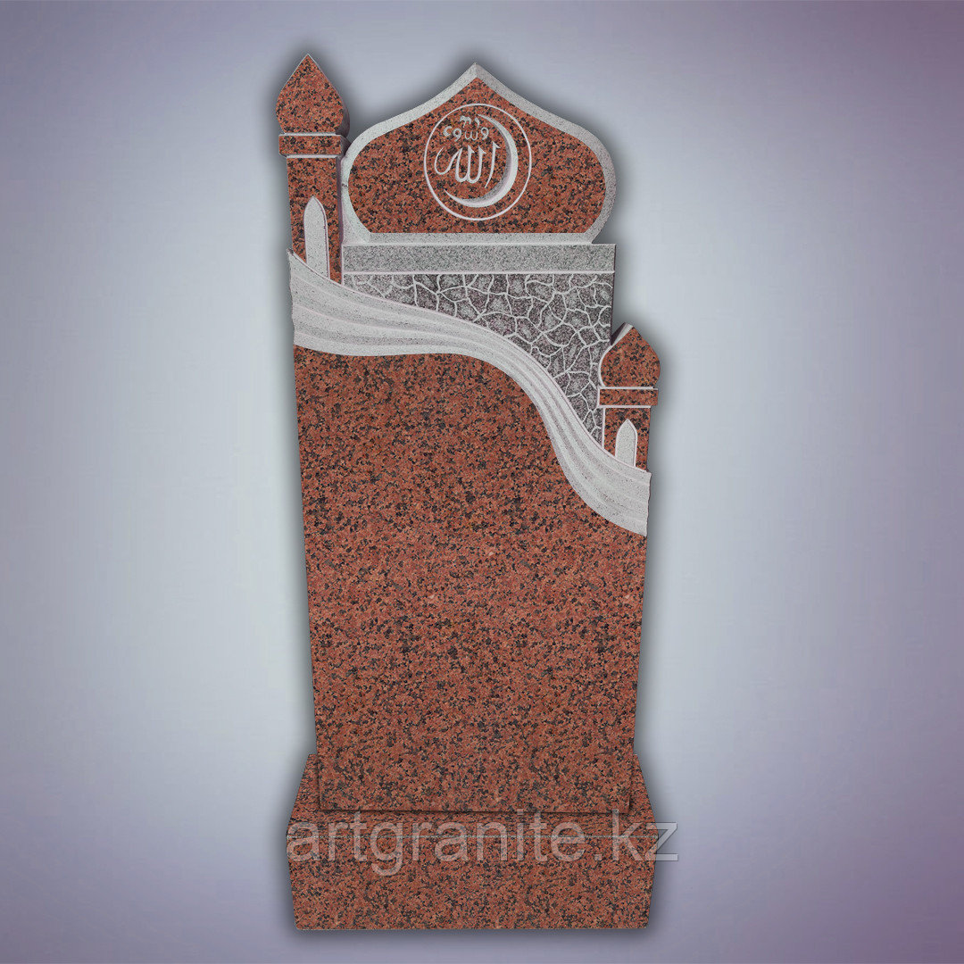 Памятник из Кордайского гранита мусульманский - фото 1 - id-p103045600