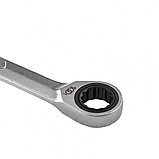 Ключ комбинированный трещоточный, 17 мм, количество зубьев 100 Gross Новинка, фото 3