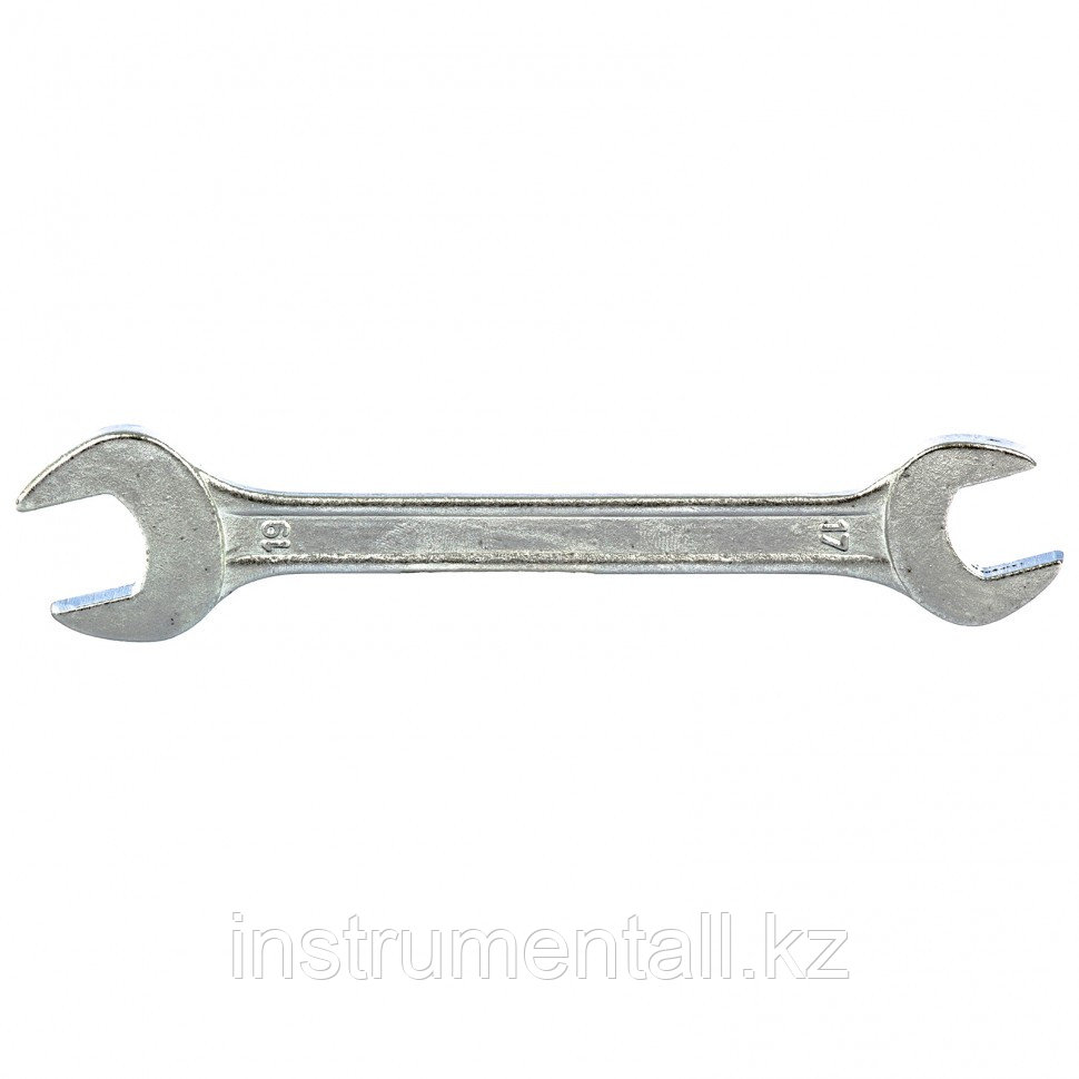 Ключ рожковый, 17 х 19 мм, хромированный Sparta Новинка
