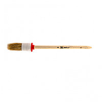 Кисть круглая № 4 (25 мм), натуральная щетина, деревянная ручка MTX Новинка