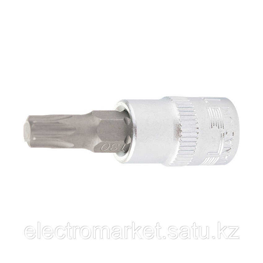 Головка с битой вставкой PZ1, квадрат 1/4, CrV Stels Новинка