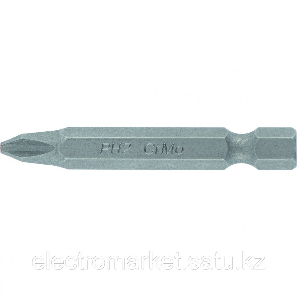 Набор бит PH2 x 50, сталь CrMo, 5 шт. Сибртех Новинка