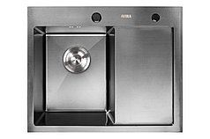Кухонная мойка 580*480*230*1.5 мм. L  AVINA  черный