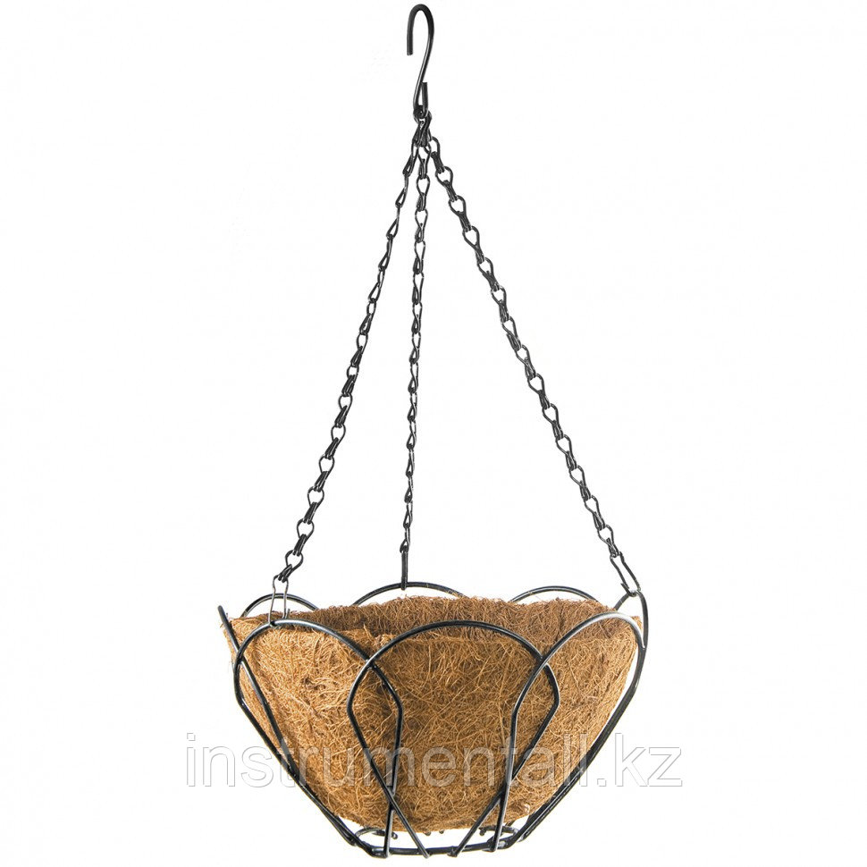 Подвесное кашпо, 25 см, с кокосовой корзиной Palisad Новинка - фото 1 - id-p103057000