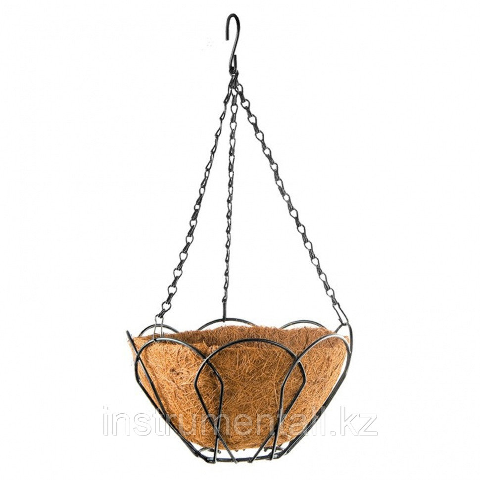 Подвесное кашпо, 30 см, с кокосовой корзиной Palisad Новинка - фото 1 - id-p103057001