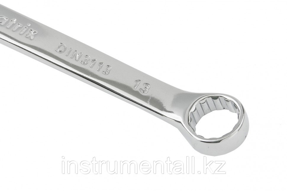 Ключ комбинированный, 13 мм, CrV, полированный хром Matrix Новинка - фото 3 - id-p103051218