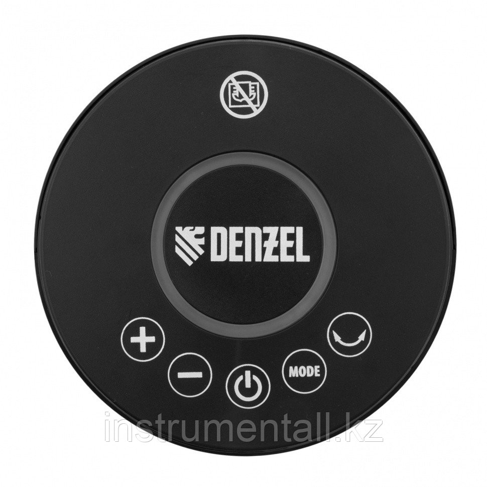 Тепловентилятор электрический керамический DTFC-2000, пульт, 3 режима, вентилятор, нагрев 1000/2000 Вт Denzel - фото 4 - id-p103059215