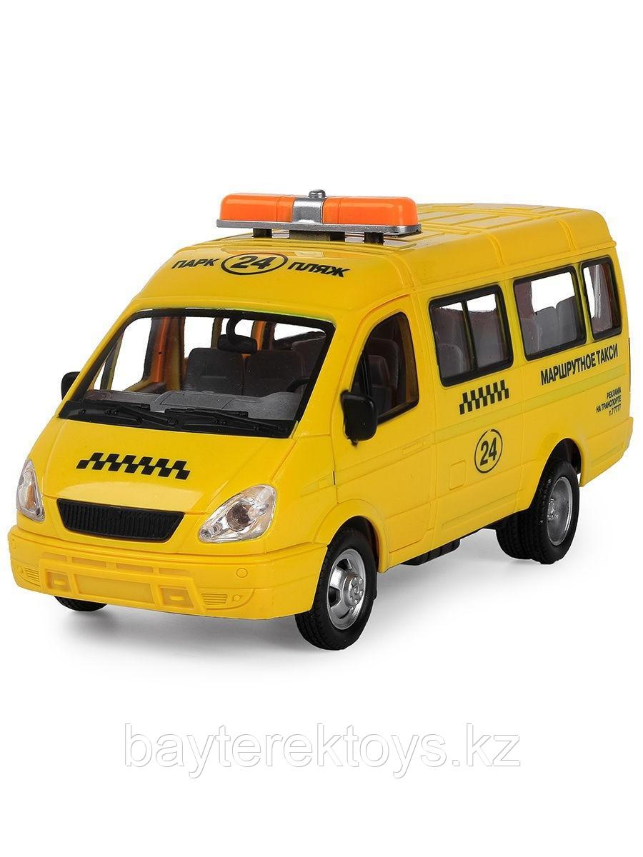 Машинка инерционная  ГАЗель 3221 Маршрутное такси, фото 1