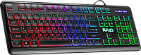 Defender 45778 клавиатура игровая проводная Raid GK-778DL RU,Rainbow, 104 кнопки