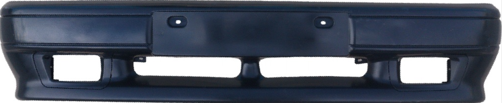 Передний бампер Ваз 2114 Космос (черный металлик) - фото 1 - id-p103062355