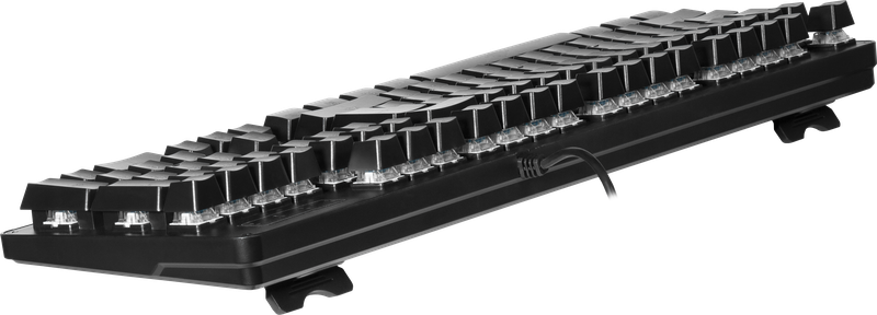 Defender 45371 клавиатура игровая проводная механическая Paladin GK-370L, anti-ghost,радужная (Черный), USB - фото 2 - id-p103063139