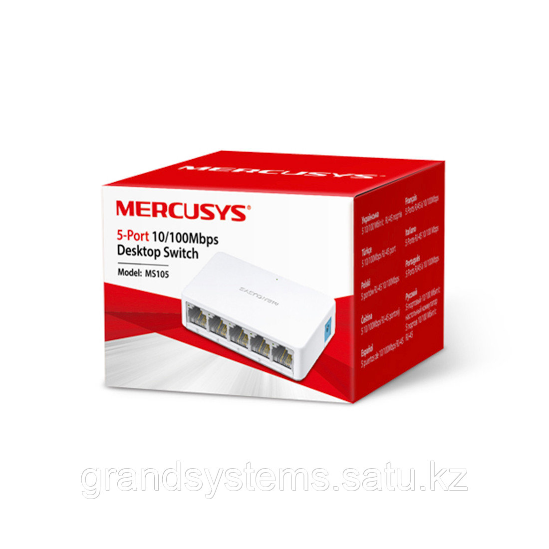 Коммутатор Mercusys MS105 - фото 2 - id-p103063811