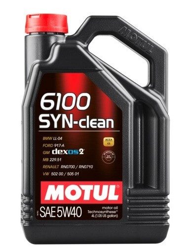 MOTUL 6100 SYN-CLEAN 5W40 / 4L