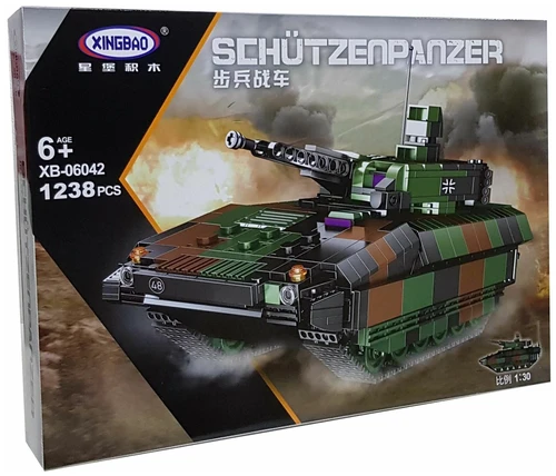 Xingbao Конструктор XB-06042 Боевая машина пехоты Schützenpanzer Мардер, 1238 дет. - фото 1 - id-p103068063