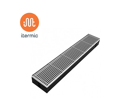 Внутрипольный конвектор Itermic  ITTBZ 250-75-1000 (с вентилятором)
