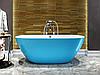 Отдельно стоящая мраморная ванна Бали 160х75х43/58 см. Россия., фото 2