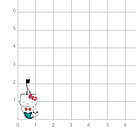 Детская серебряная подвеска Эмаль Aquamarine 15079.5 покрыто  родием коллекц. Hello Kitty, фото 2