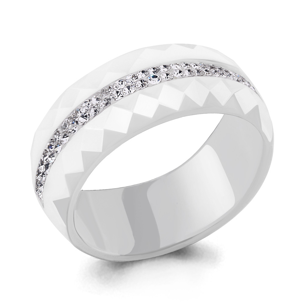 Кольцо Aquamarine 66620.6 серебро с позолотой