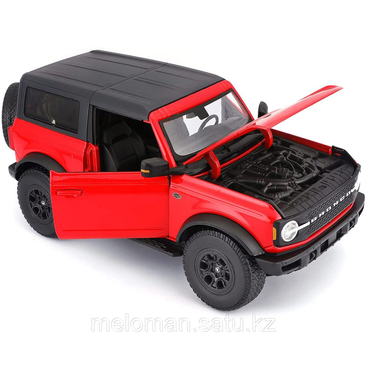 Maisto: 1:18 Ford Bronco Wildtrak 2021 Red - фото 1 - id-p103077014