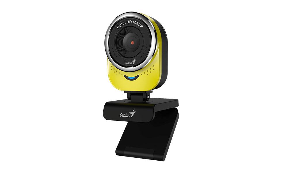 Genius 32200002409 Веб-камера QCam 6000 FULL HD 1080P Yellow - фото 1 - id-p103077668