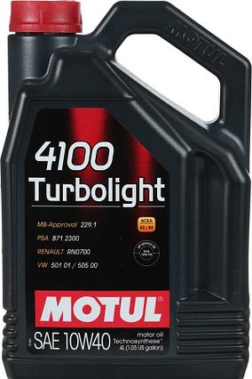 MOTUL 4100 Turbolight 10W-40 / 4L
