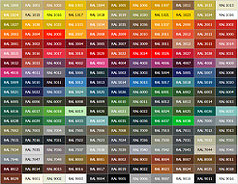 КАТАЛОГ ЦВЕТОВ RAL CLASSIC