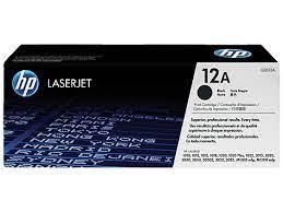 Картридж лазерный HP Q2612A, Черный