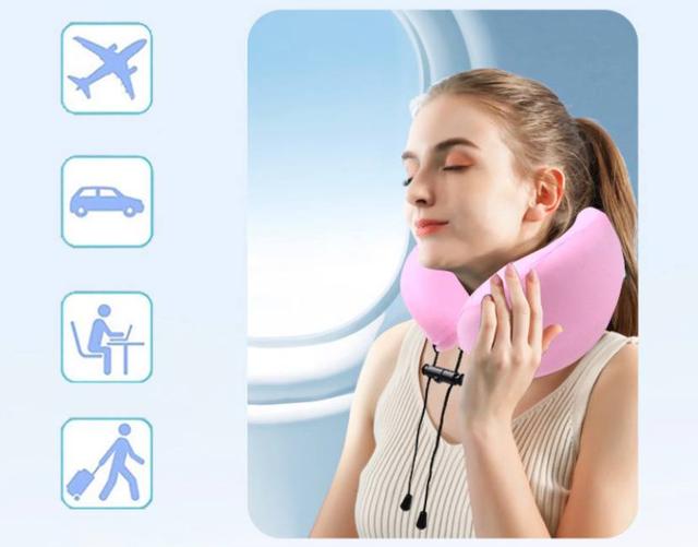 Подушка для самолета Relax (синяя): продажа, цена в Алматы. Подушки ...