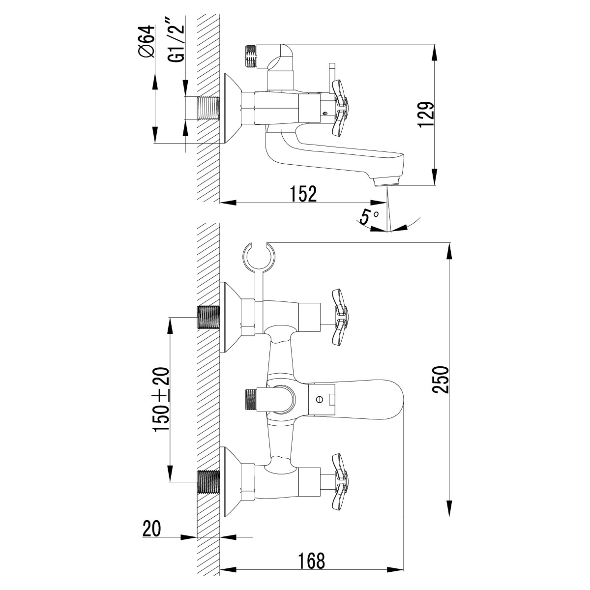 Смеситель Lemark Partner LM6542C - фото 2 - id-p103101968