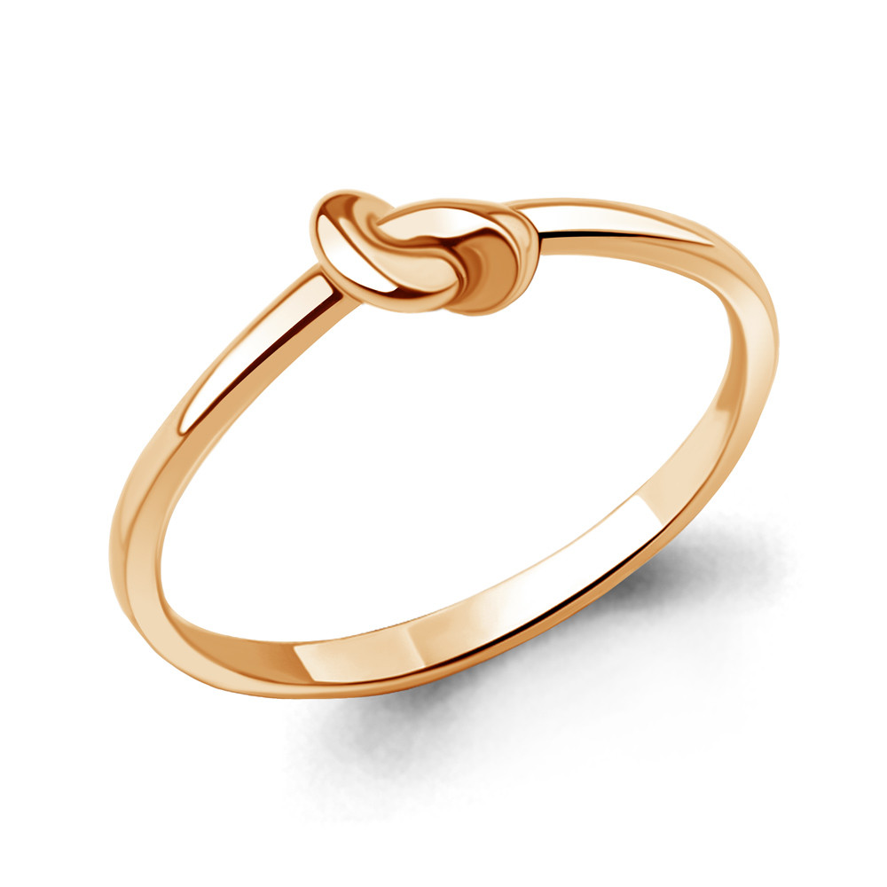 Серебряное кольцо  Aquamarine 54864.6 позолота