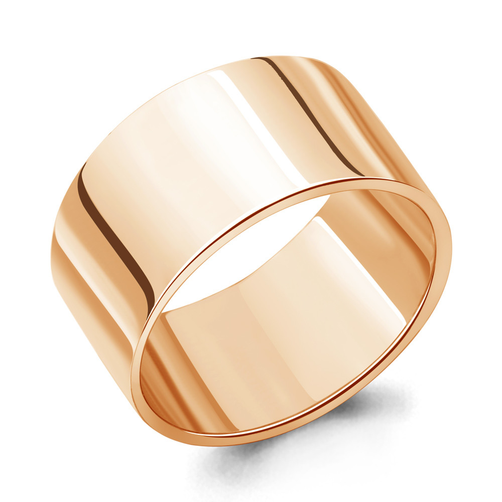 Серебряное кольцо Aquamarine 54818.6 позолота