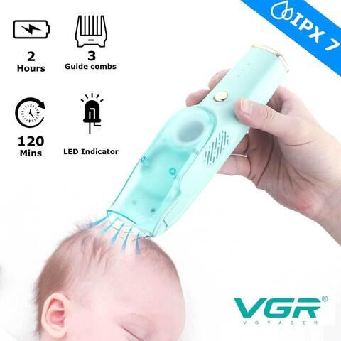 Машинка с вытяжкой для стрижки детей и младенцев VGR Baby V-151 {быстрая USB-зарядка, низкий уровень шума} - фото 1 - id-p103102843