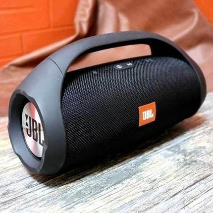 Колонка портативная с mp3-плеером JBL BOOMBOX BT105 {реплика, BT, 10Вт, радио, TF, USB, powerbank} (Черный), фото 2