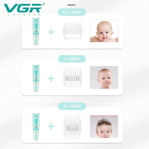 Машинка с вытяжкой для стрижки детей и младенцев VGR Baby V-151 {быстрая USB-зарядка, низкий уровень шума} - фото 4 - id-p103102876