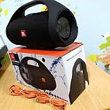 Колонка портативная с mp3-плеером JBL BOOMBOX BT105 {реплика, BT, 10Вт, радио, TF, USB, powerbank} (Зеленый, фото 6