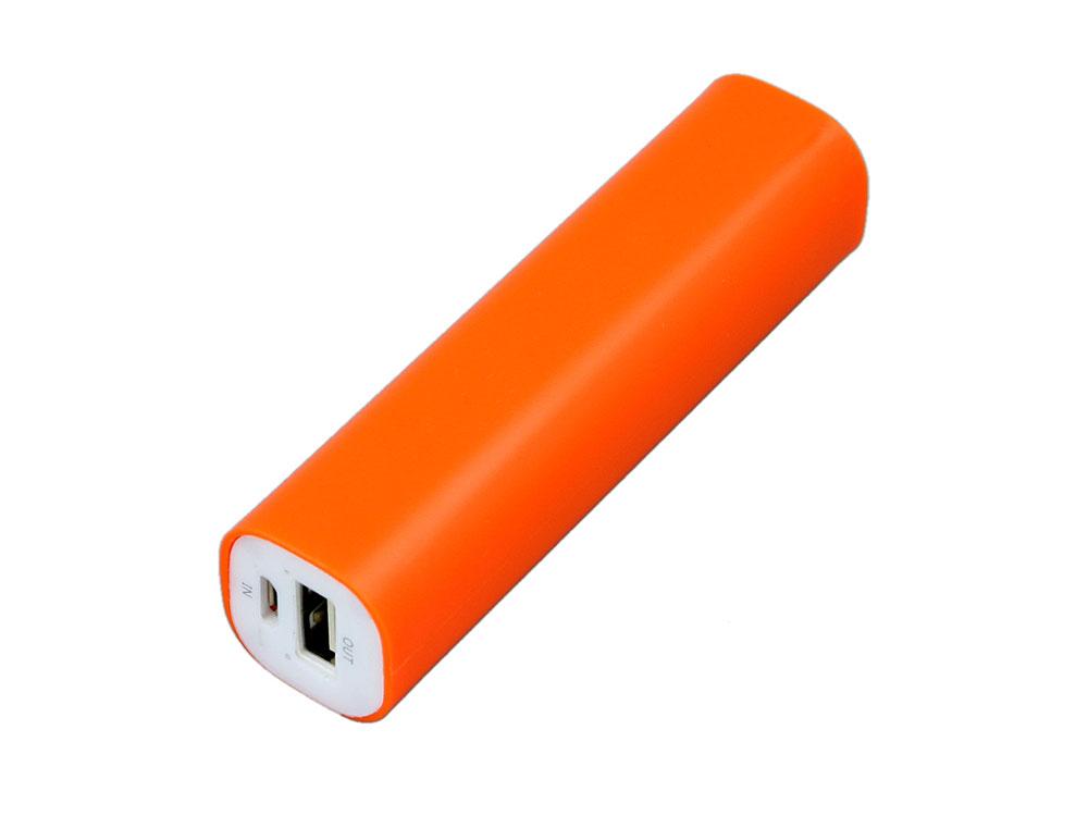 PB030 Универсальное зарядное устройство power bank прямоугольной формы. 2200MAH. Оранжевый